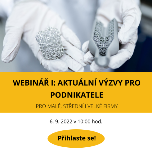 WEBINÁŘ I: Aktuální výzvy z pro podnikatele